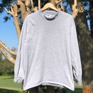 Vintage Nike Grey Turtleneck Shirt Men’s L
